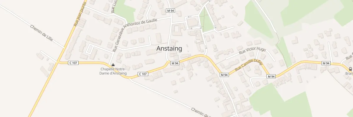 Plan du 1 Rue Camille Dufay à Anstaing