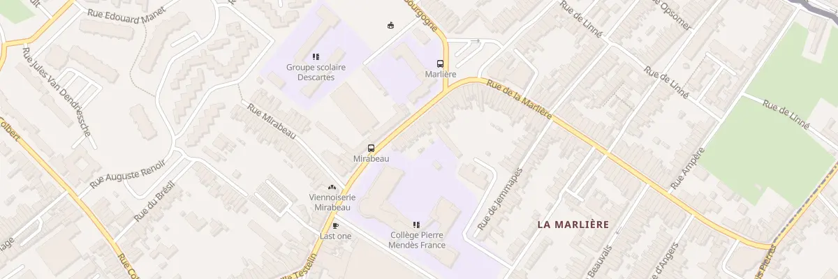Plan du 248 Rue Achille Testelin à Tourcoing