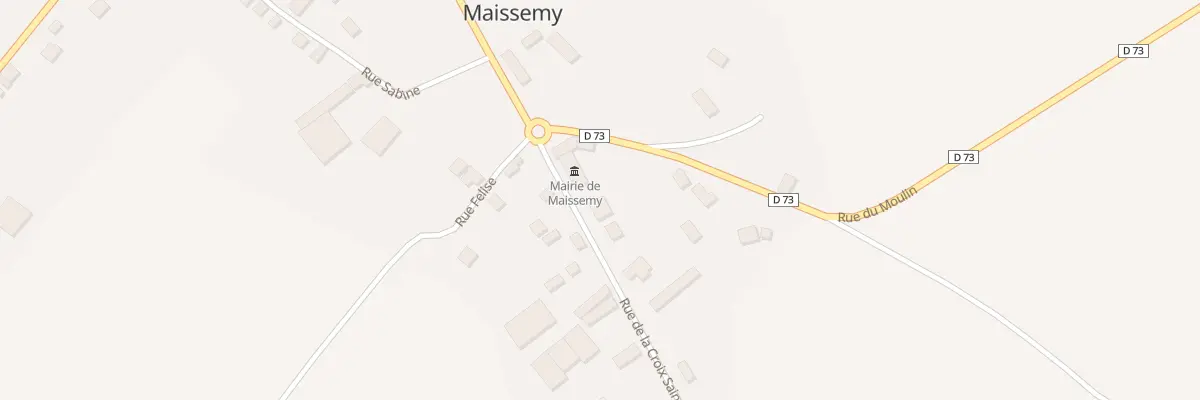 Plan du 5 Rue de la Croix St Claude à Maissemy