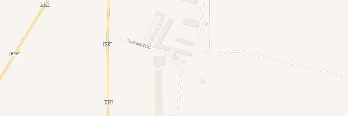 Plan du 10 Le Grand Priel à Pontru
