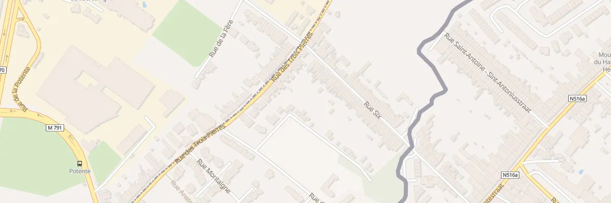 Plan du 63 Rue Six à Wattrelos