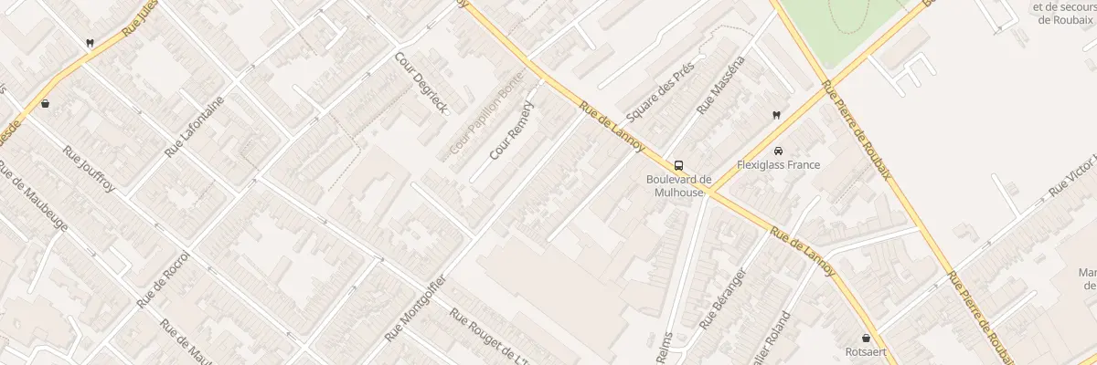 Plan du 21 Rue Montgolfier à Roubaix