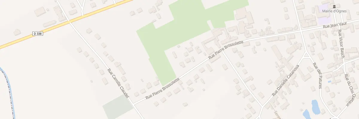 Plan du 34 Rue Pierre Brossolette à Ognes