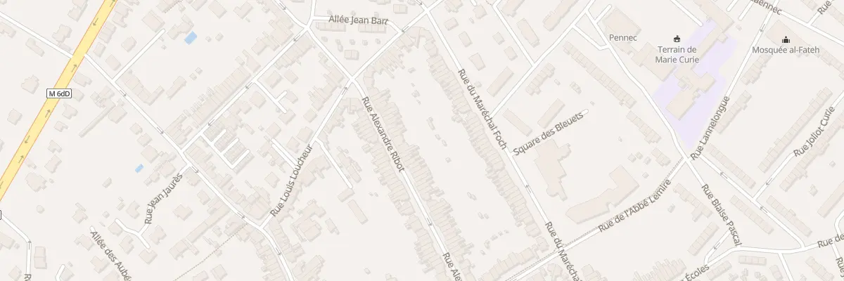 Plan du 78 Rue Alexandre Ribot à Hem