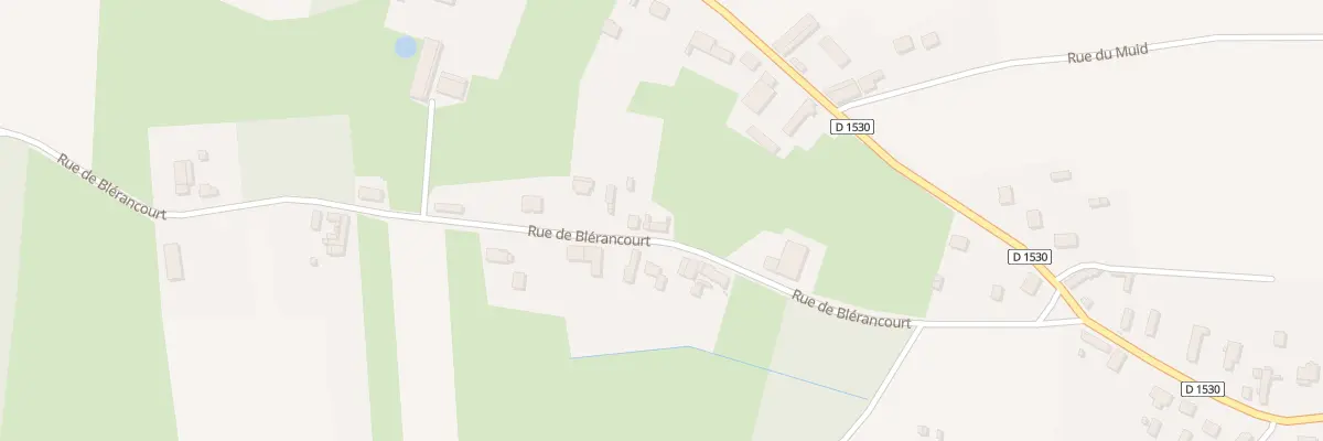 Plan du 2 Rue de Blérancourt à Saint-Paul-aux-Bois