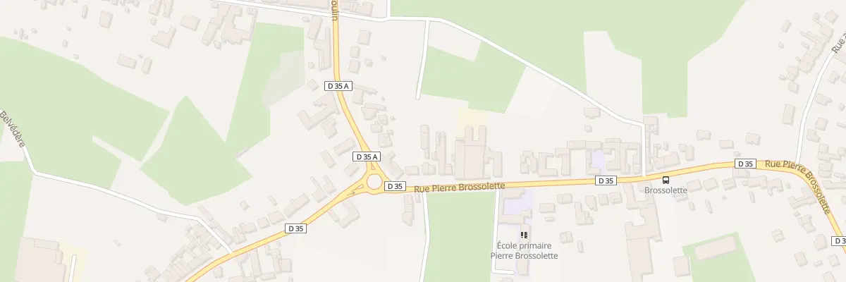 Plan du 1 Rue Pierre Brossolette à Flines-lez-Raches