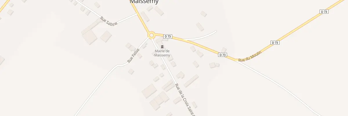 Plan du 7 Rue de la Croix St Claude à Maissemy