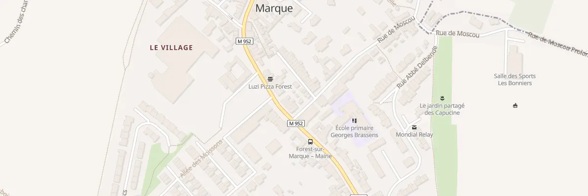 Plan du 89 Rue Principale à Forest-sur-Marque