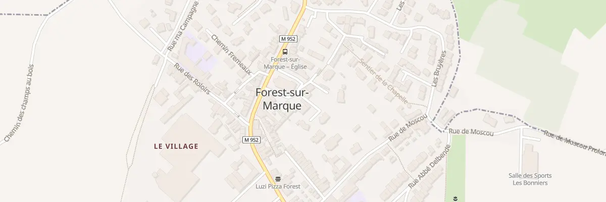 Plan du 6 Pl de l’Église à Forest-sur-Marque