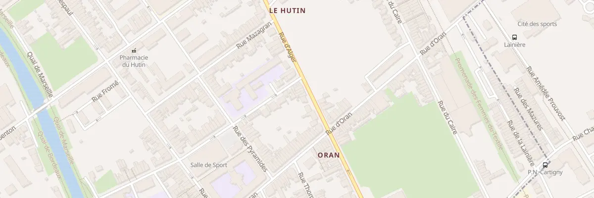 Plan du 301 Rue d’Alger à Roubaix