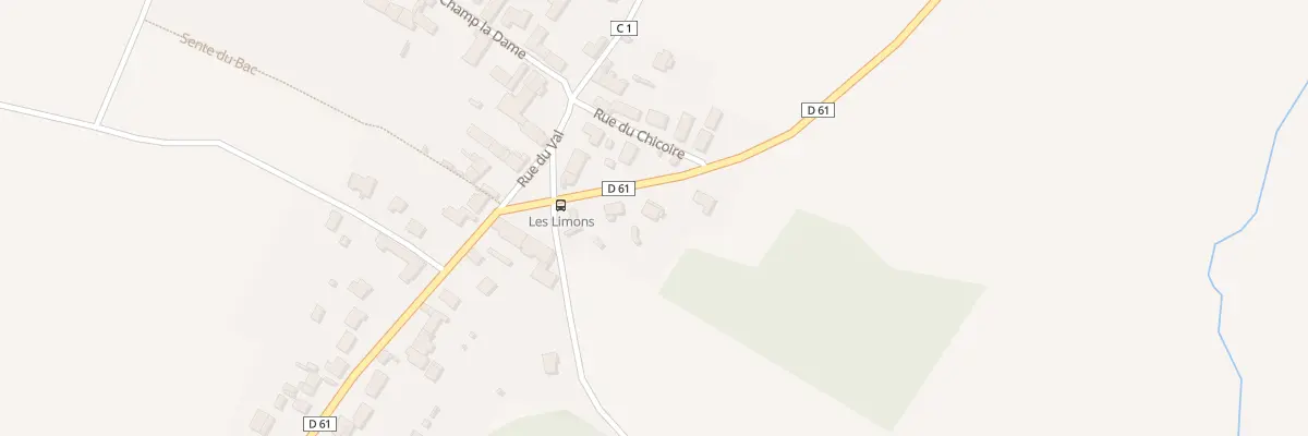 Plan du 3 Rue de la Mairie à Chauffry