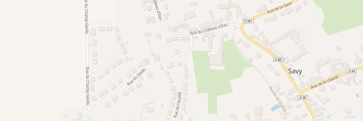 Plan du 9 Cité de l’Amitié à Savy