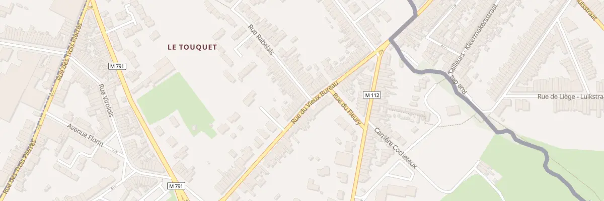 Plan du 95 Rue du Vieux Bureau à Wattrelos