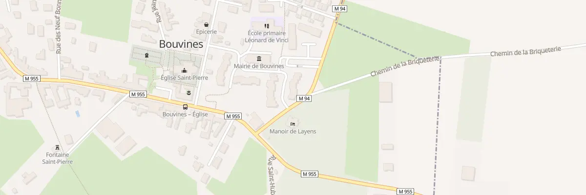 Plan du 193 Vc Brunehaut à Bouvines