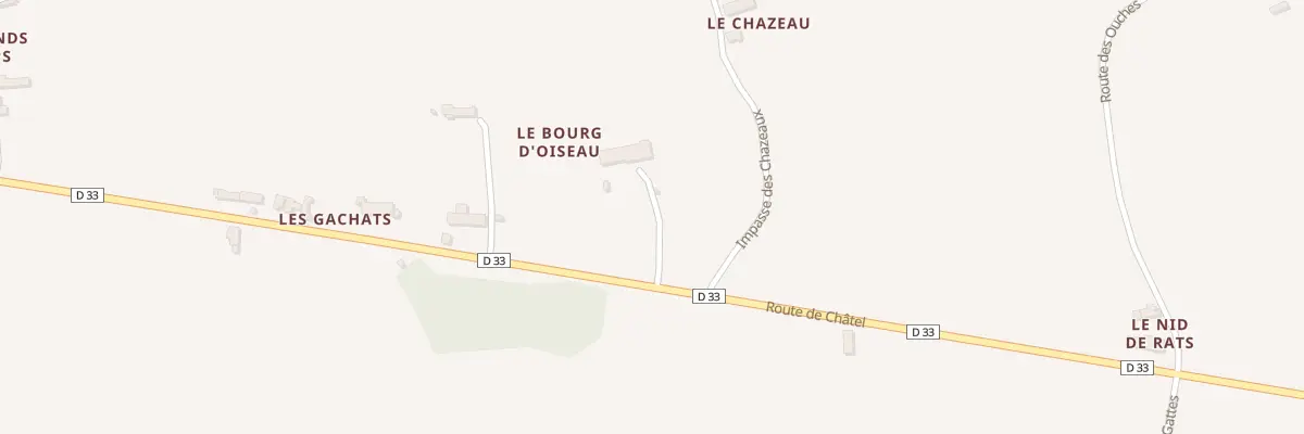 Plan du 5188 Le Bourg d’Oiseau à Treban