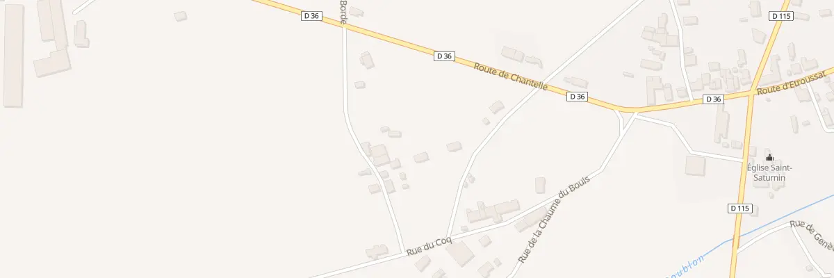Plan du 26 Rue du Coq à Fourilles