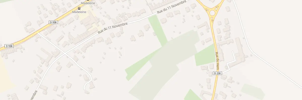 Plan du 94 Rue du Onze Novembre à Flines-lez-Raches