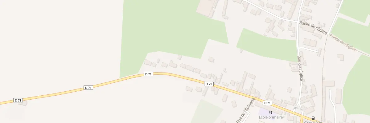 Plan du 314 Rue d’Aubencheul à Fressies