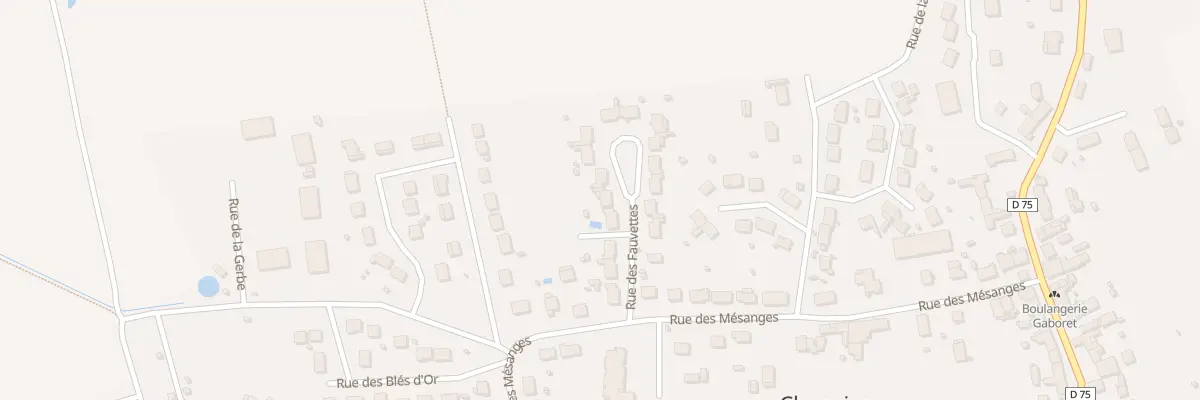 Plan du 5 Rue des Fauvettes à Chenoise-Cucharmoy