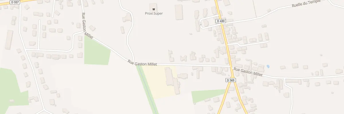 Plan du 26 Rue Gaston Millet à Flavy-le-Martel