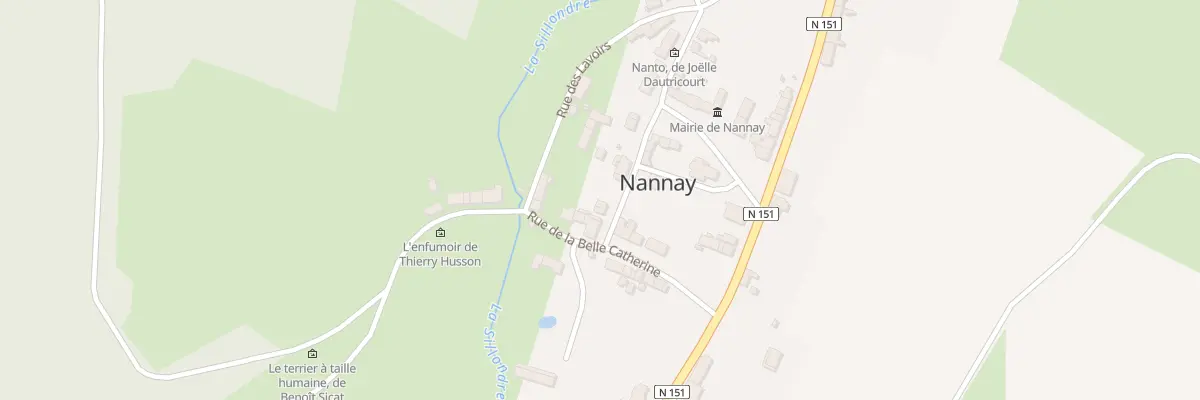 Plan du 9 Rue de la Chaume à Nannay