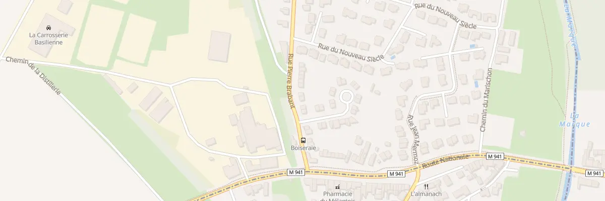 Plan du 16 Rue Pierre Brabant à Tressin