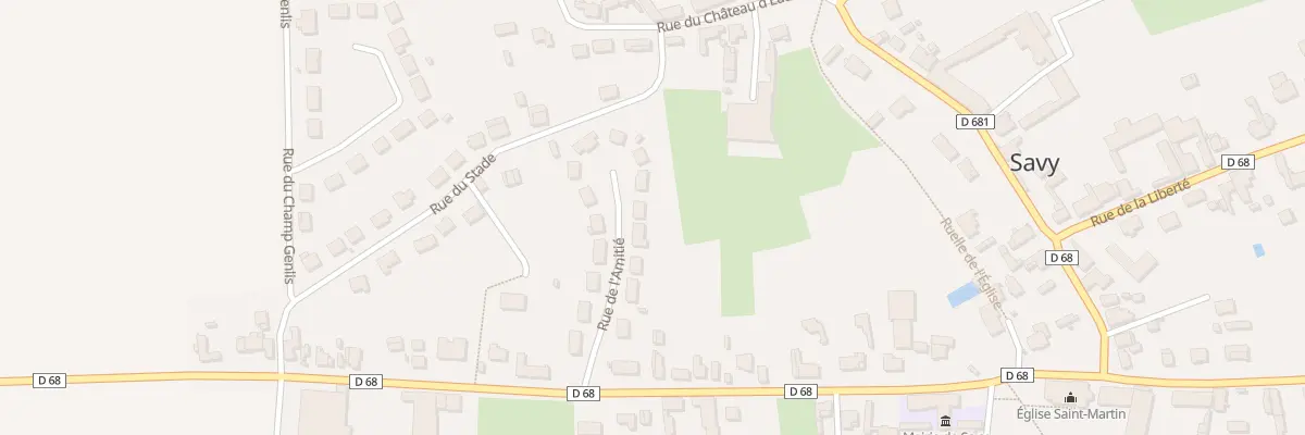 Plan du 12 Cité de l’Amitié à Savy