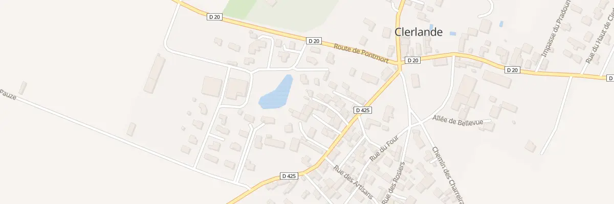 Plan du 9004 Imp des Saules à Clerlande