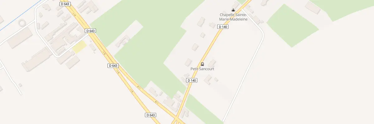 Plan du 76 Rue du Colonel Fabien à Sancourt