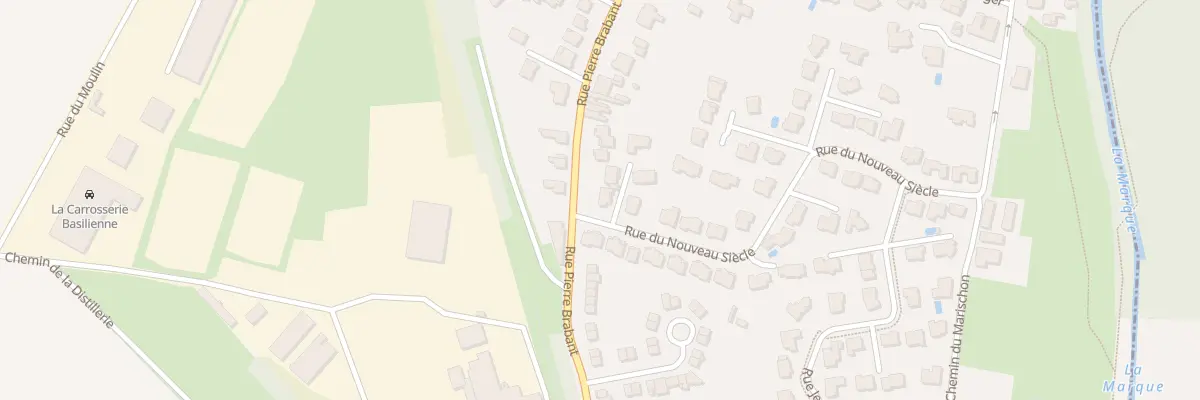 Plan du 1 Rue Louis Bleriot à Tressin