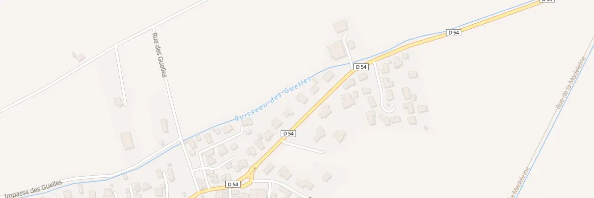 Plan du 21 Rte de Lussat à Malintrat