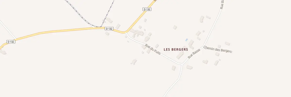 Plan du 234 Les Bergers à Villiers-Saint-Benoît