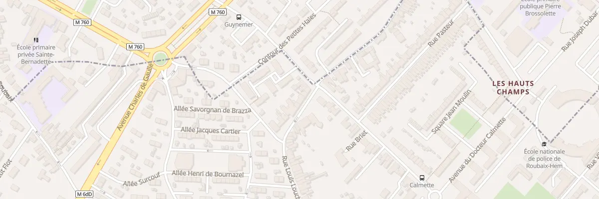 Plan du 115B Rue Louis Loucheur à Hem