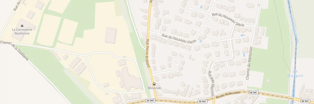 Plan du 24 Rue Pierre Brabant à Tressin