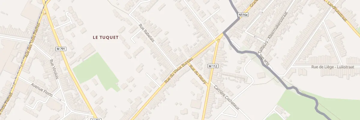 Plan du 101 Rue du Vieux Bureau à Wattrelos