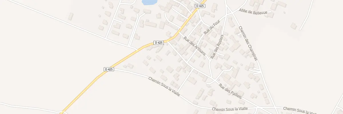 Plan du 2 Rue des Paillets à Clerlande