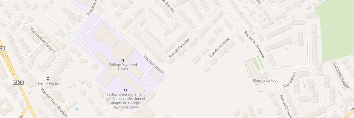 Plan du 31 Rue de Picardie à Hem