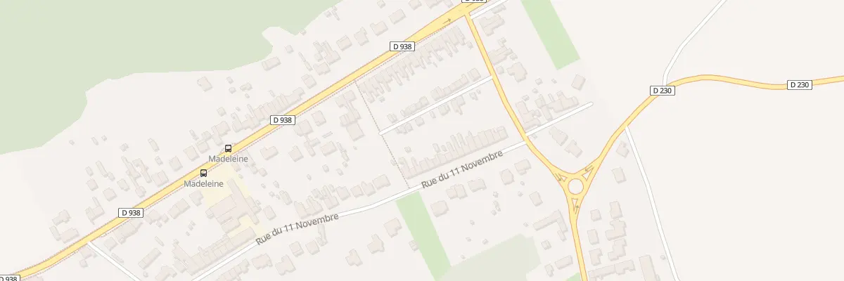 Plan du 119 Rue du Onze Novembre à Flines-lez-Raches