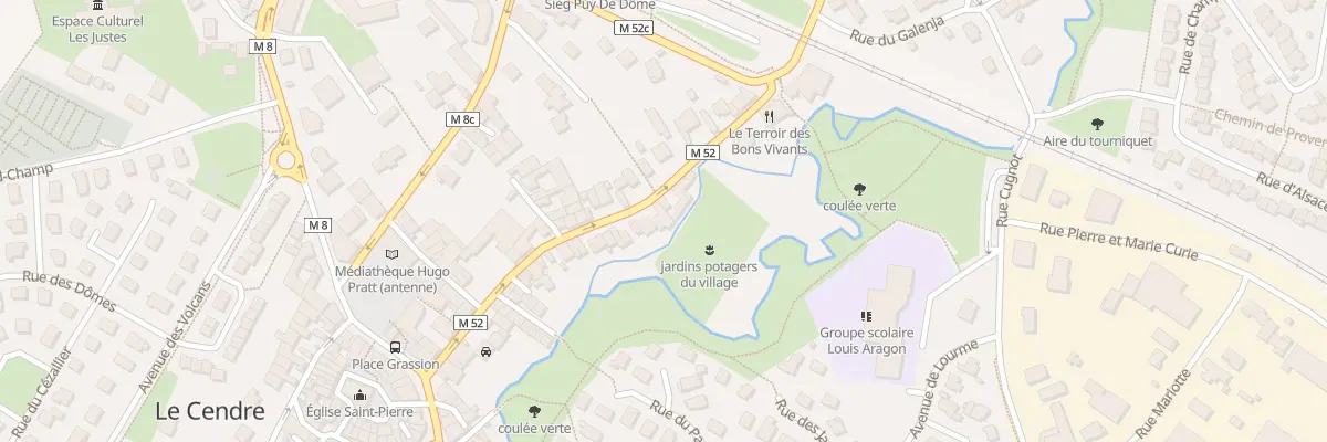 Plan du 46 Rue du Moulin au Cendre