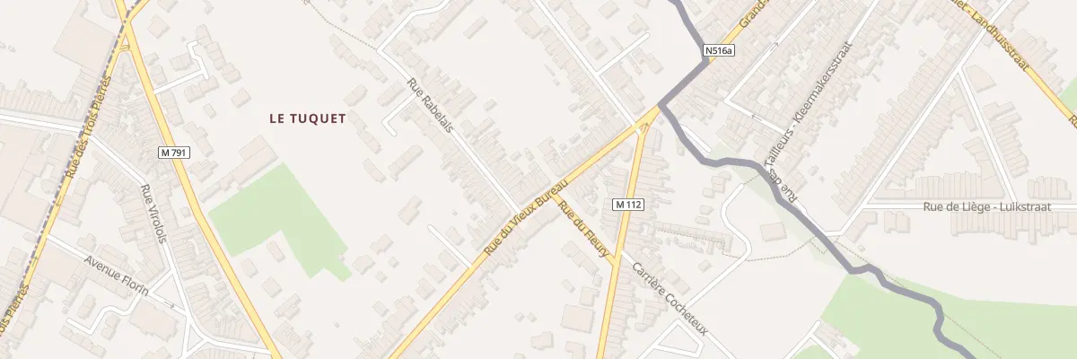 Plan du 105 Rue du Vieux Bureau à Wattrelos