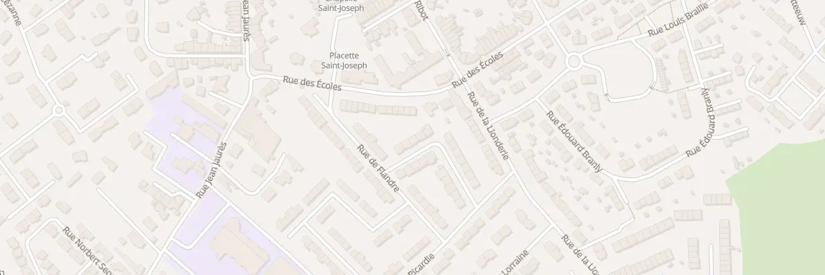Plan du 20 Rue d’Alsace à Hem