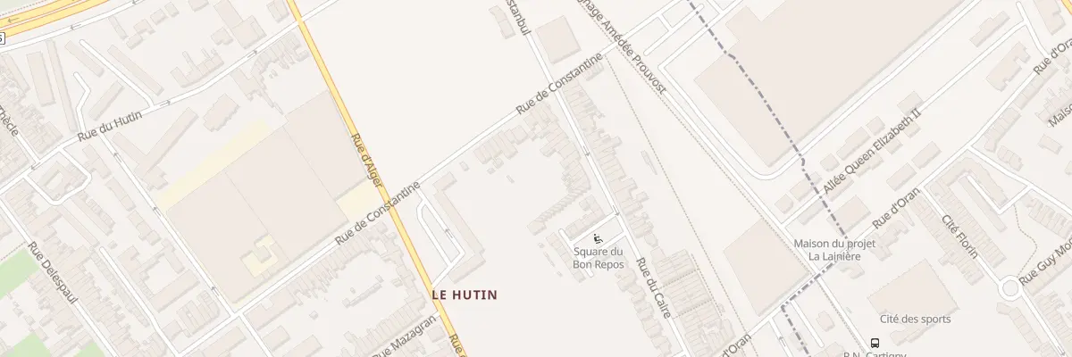 Plan du 153 Rue du Caire à Roubaix