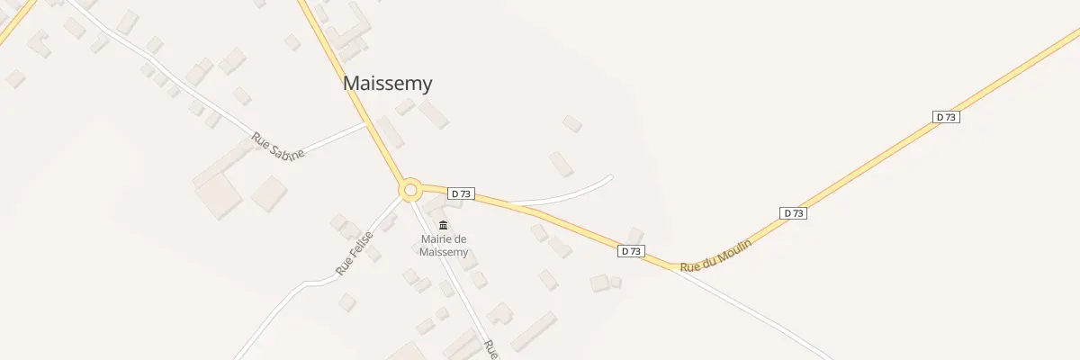 Plan du 9 Rue du Moulin à Maissemy
