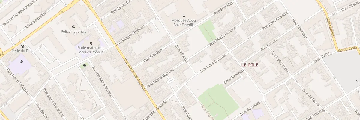 Plan du 41 Rue Marie Buisine à Roubaix