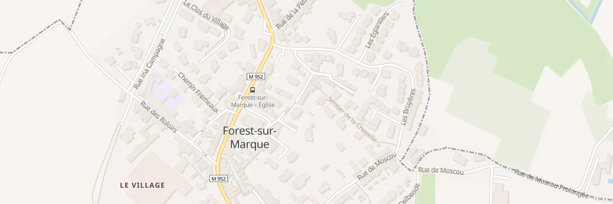 Plan du 4 Sen de la Place à Forest-sur-Marque