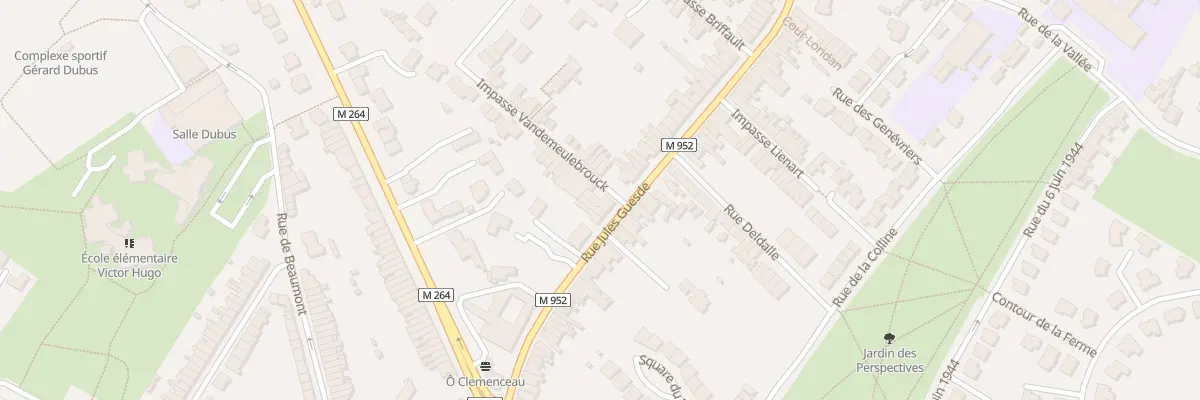 Plan du 69 Rue Jules Guesde à Hem