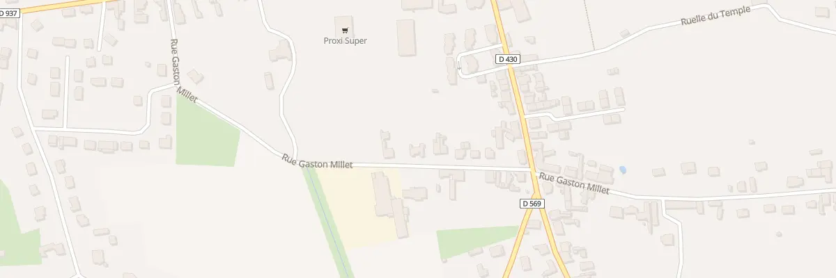 Plan du 24 Rue Gaston Millet à Flavy-le-Martel