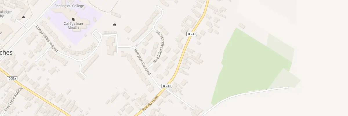 Plan du 43A Rue du Hem à Flines-lez-Raches