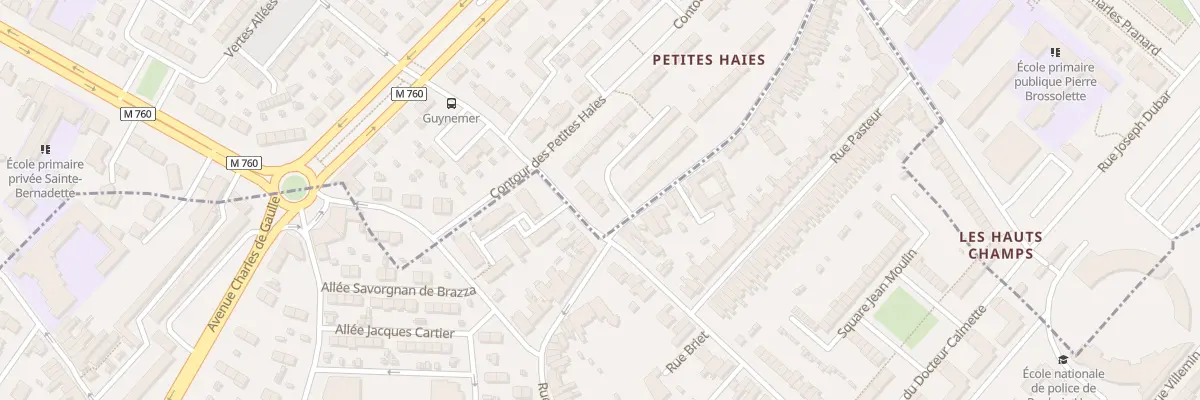 Plan du 13 Sq Guynemer à Roubaix