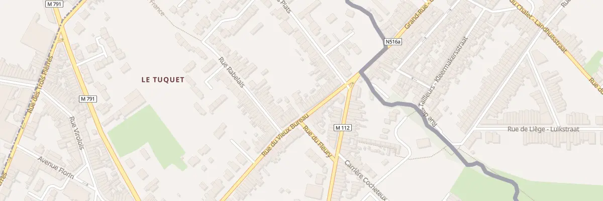 Plan du 109 Rue du Vieux Bureau à Wattrelos